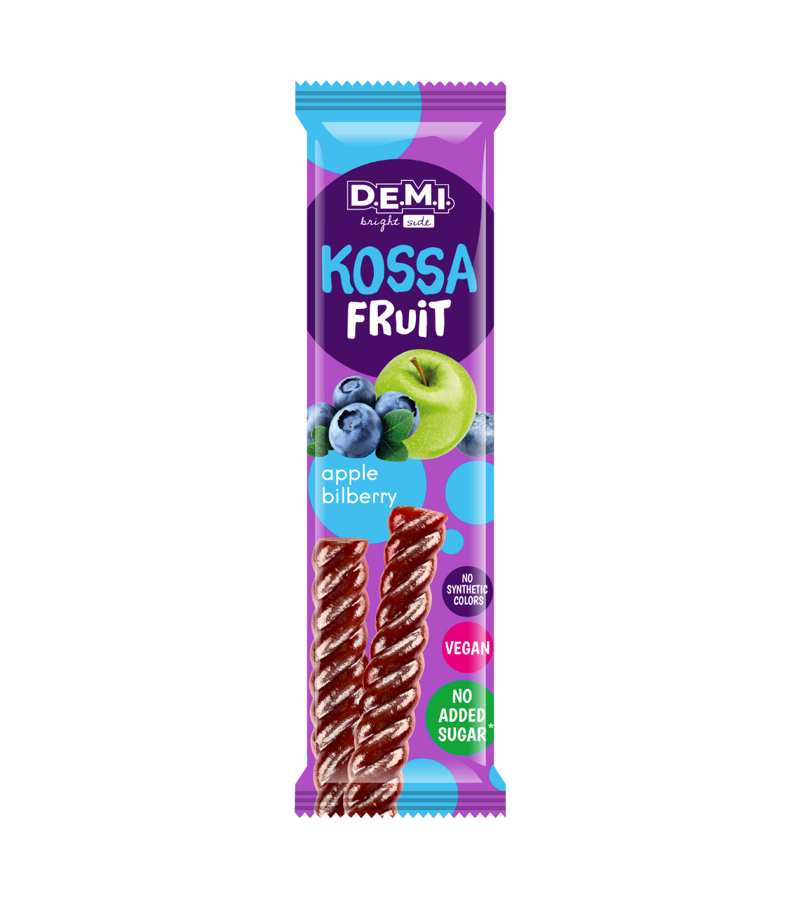 KOSSA FRUIT with bilberry juice