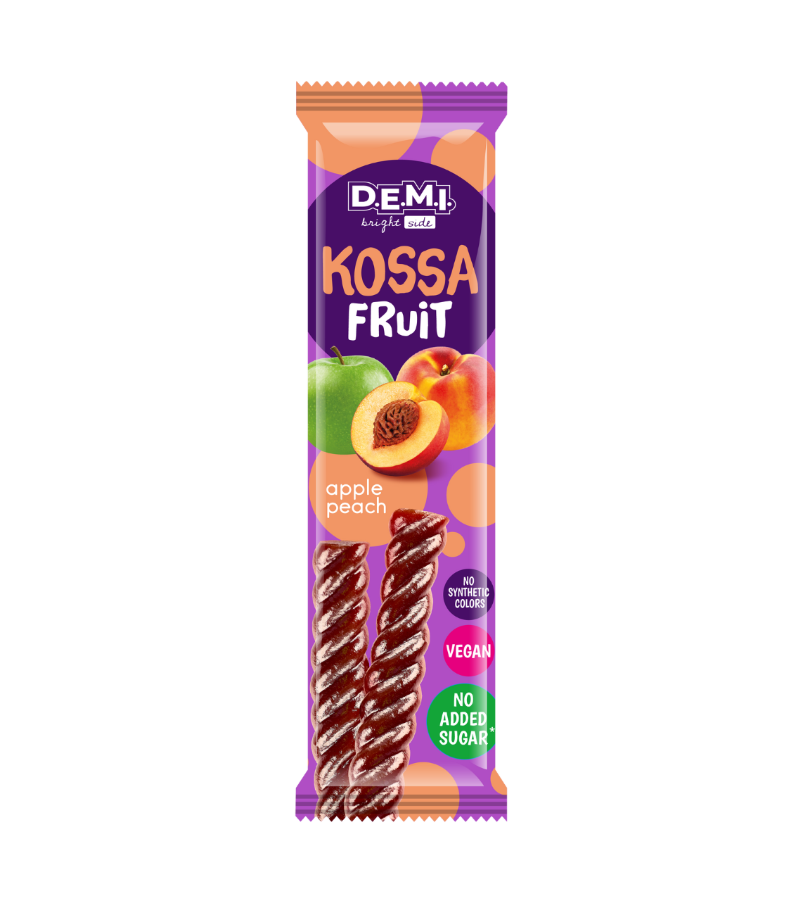 KOSSA FRUIT with peach juice