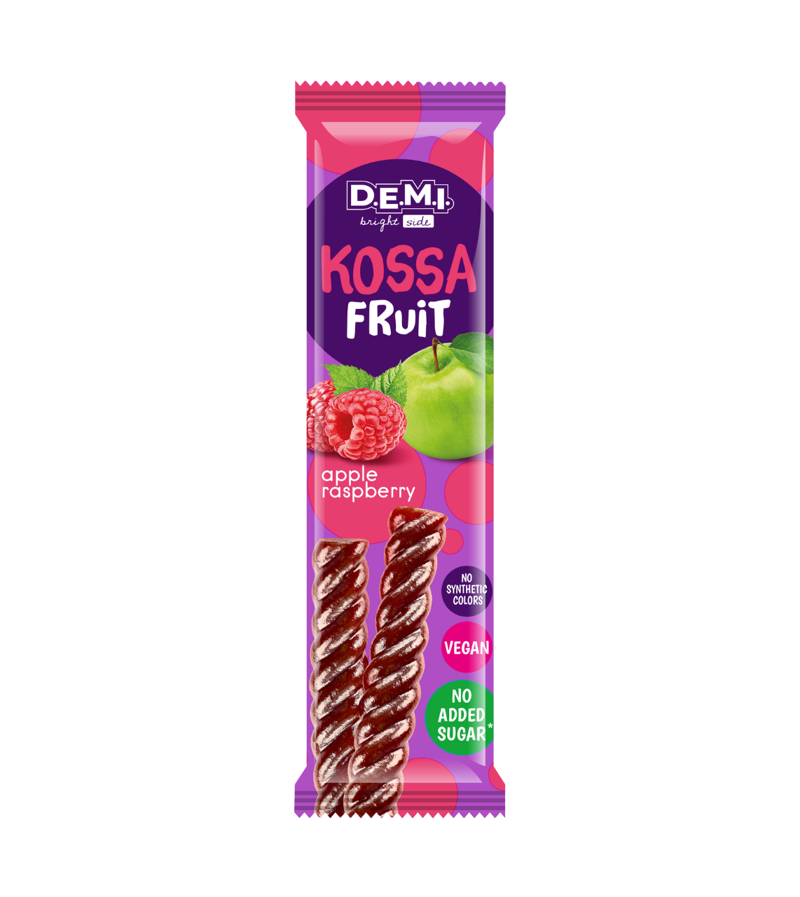 KOSSA FRUIT with raspberry juice