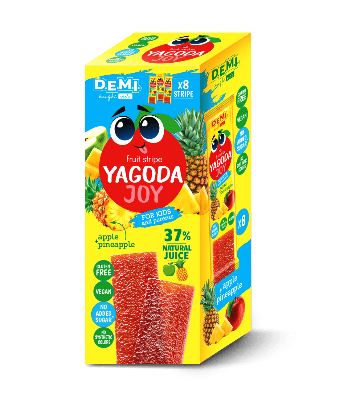 YAGODA JOY x8 with pineapple juice