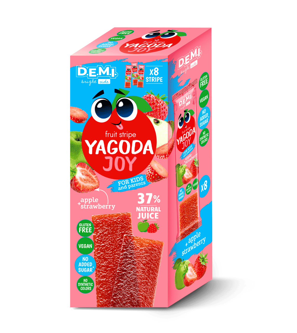 YAGODA JOY x8 із соком полуниці